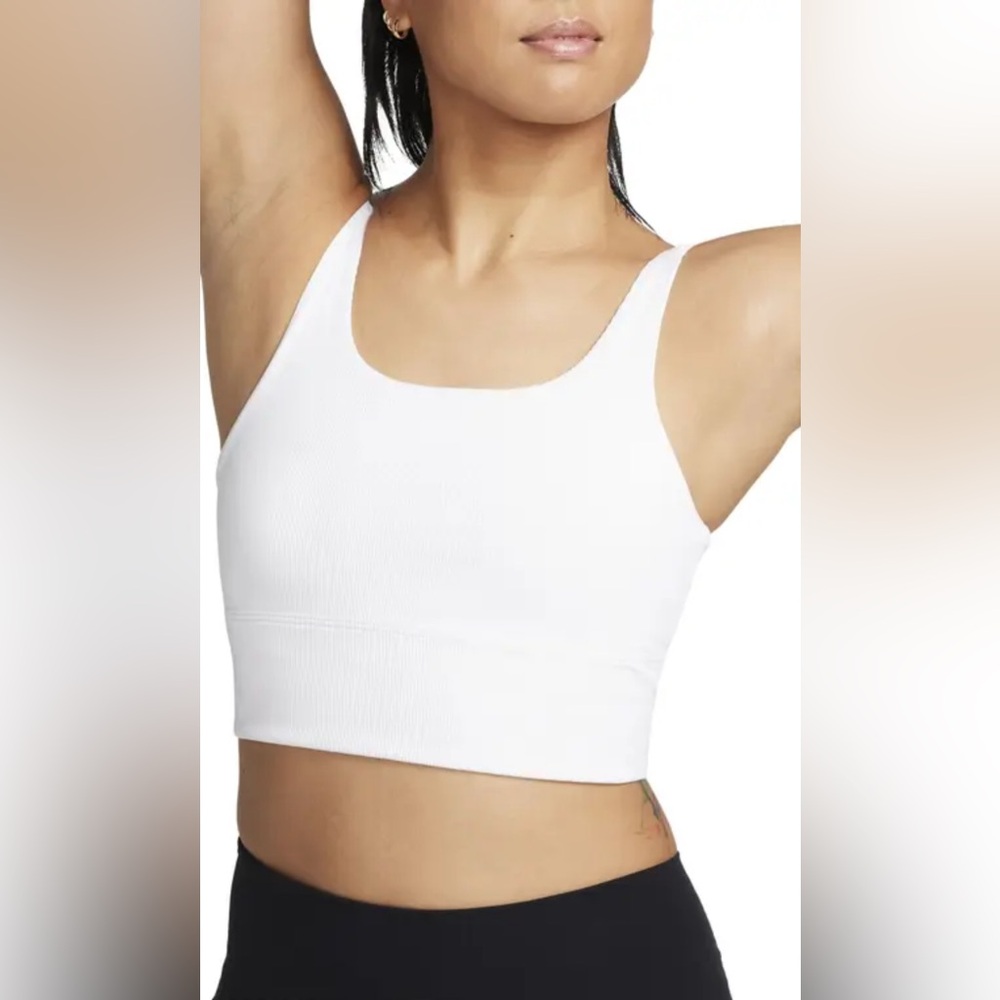 Nike Ribbed Yoga Bra longline